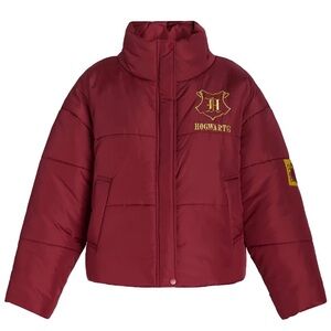 COPY - COPY - Harry Potter Hogwarts Puffer Jacket (stitched not ironed on/offic…